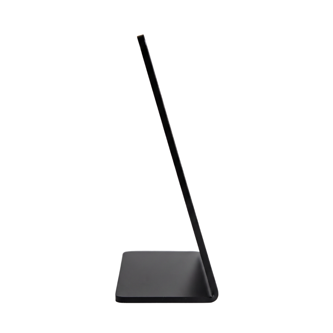 מעמד שחור פרימיום מבט מהצד